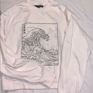 pacsun in L.A hearts sweater